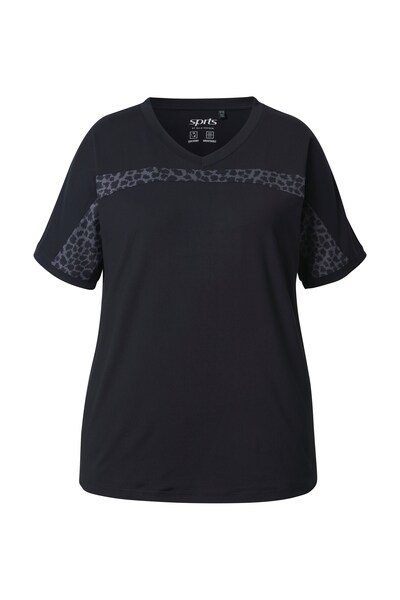 Ulla Popken Shirt in Grey / Black, Item view