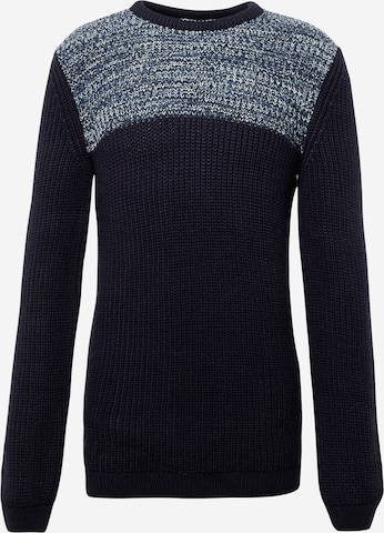 ABOUT YOU Sweater 'Steven' in Blue: front