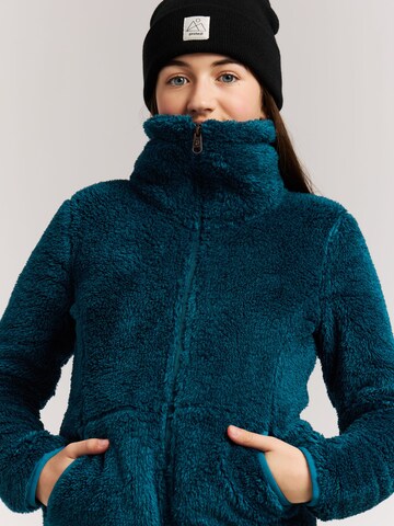 PROTEST Fleece jacket 'Riri JR' in Blue