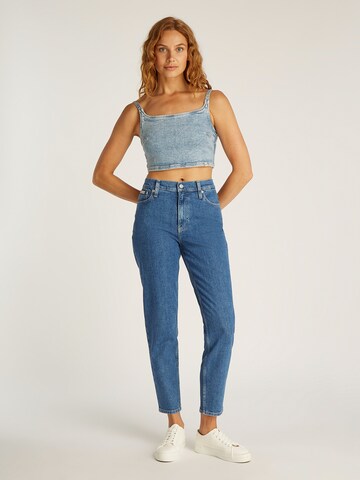 Calvin Klein Jeans Zwężany krój Jeansy w kolorze niebieski