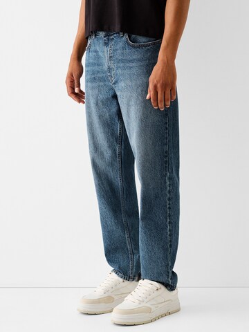 Bershka Regular Jeans in Blue