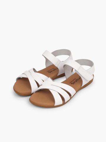 Sandalo di Pisamonas in bianco