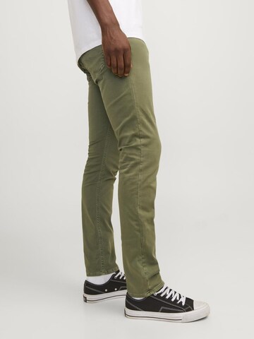 JACK & JONES Slimfit Jeans 'Glen Blaine' in Groen