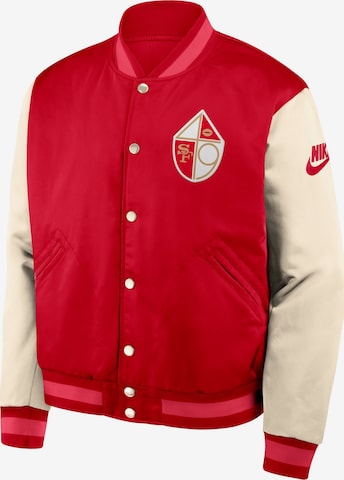 NIKE Athletic Jacket 'San Francisco 49ers Nike Legacy NFL' in Red: front