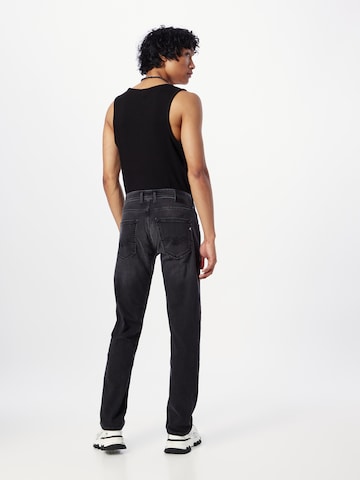 REPLAY Regular Jeans 'GROVER' in Zwart