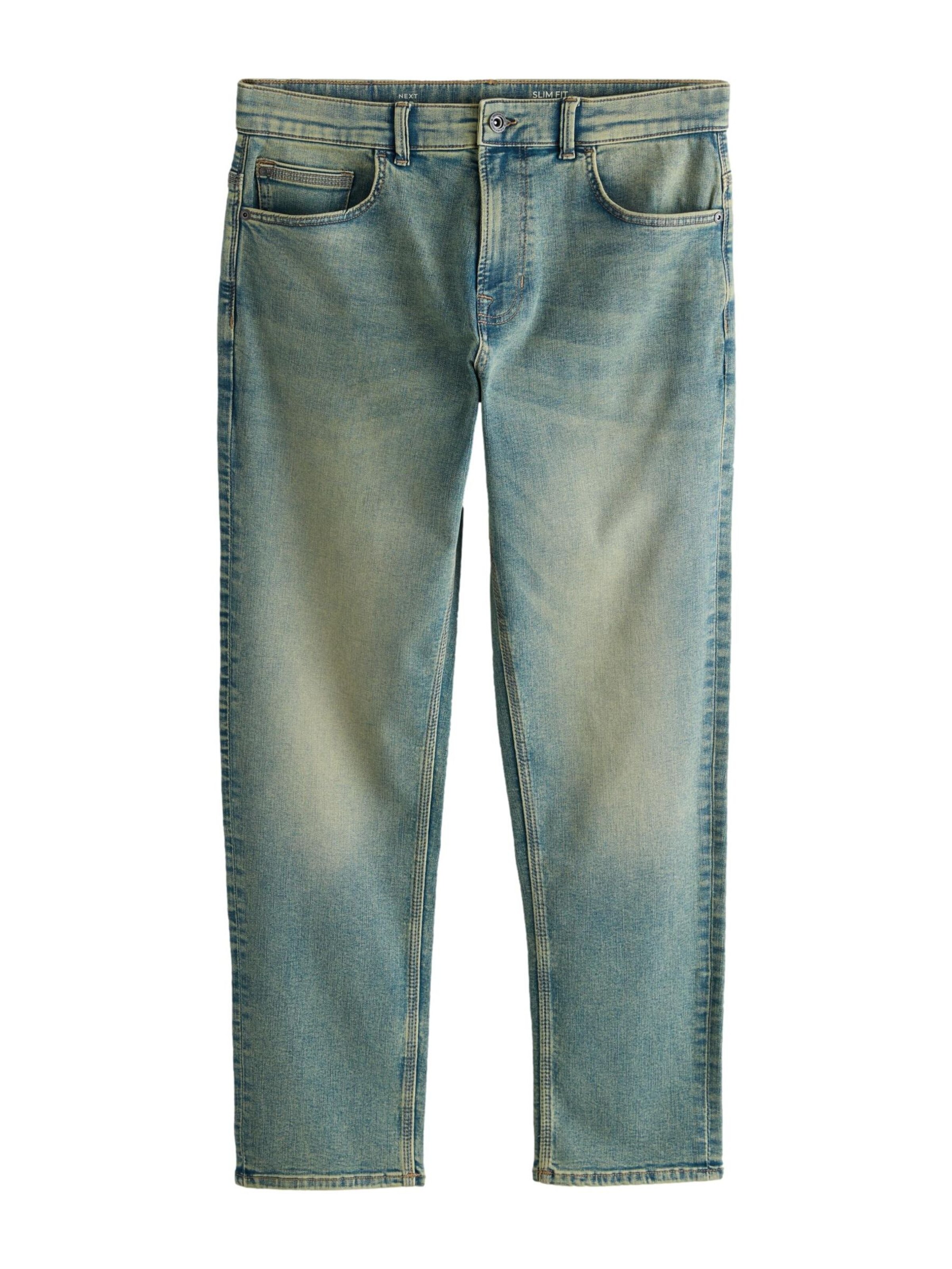 Jean Next en bleu : devant