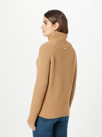 BOSS Sweter 'Falodan' w kolorze beżowy