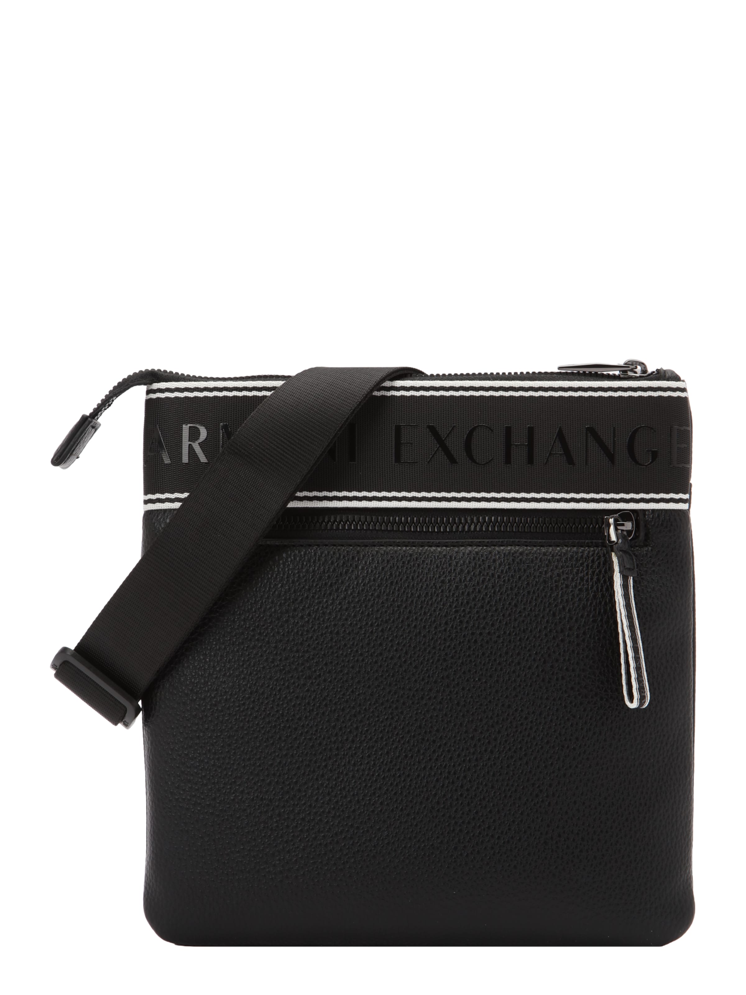 melns ARMANI EXCHANGE Pleca soma 'IAN FLAT'