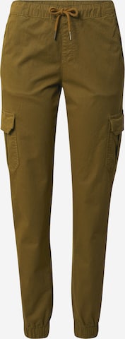 Pantalon cargo Urban Classics en vert : devant