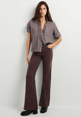 Flared Jeans 'Willa' di Pepe Jeans in marrone