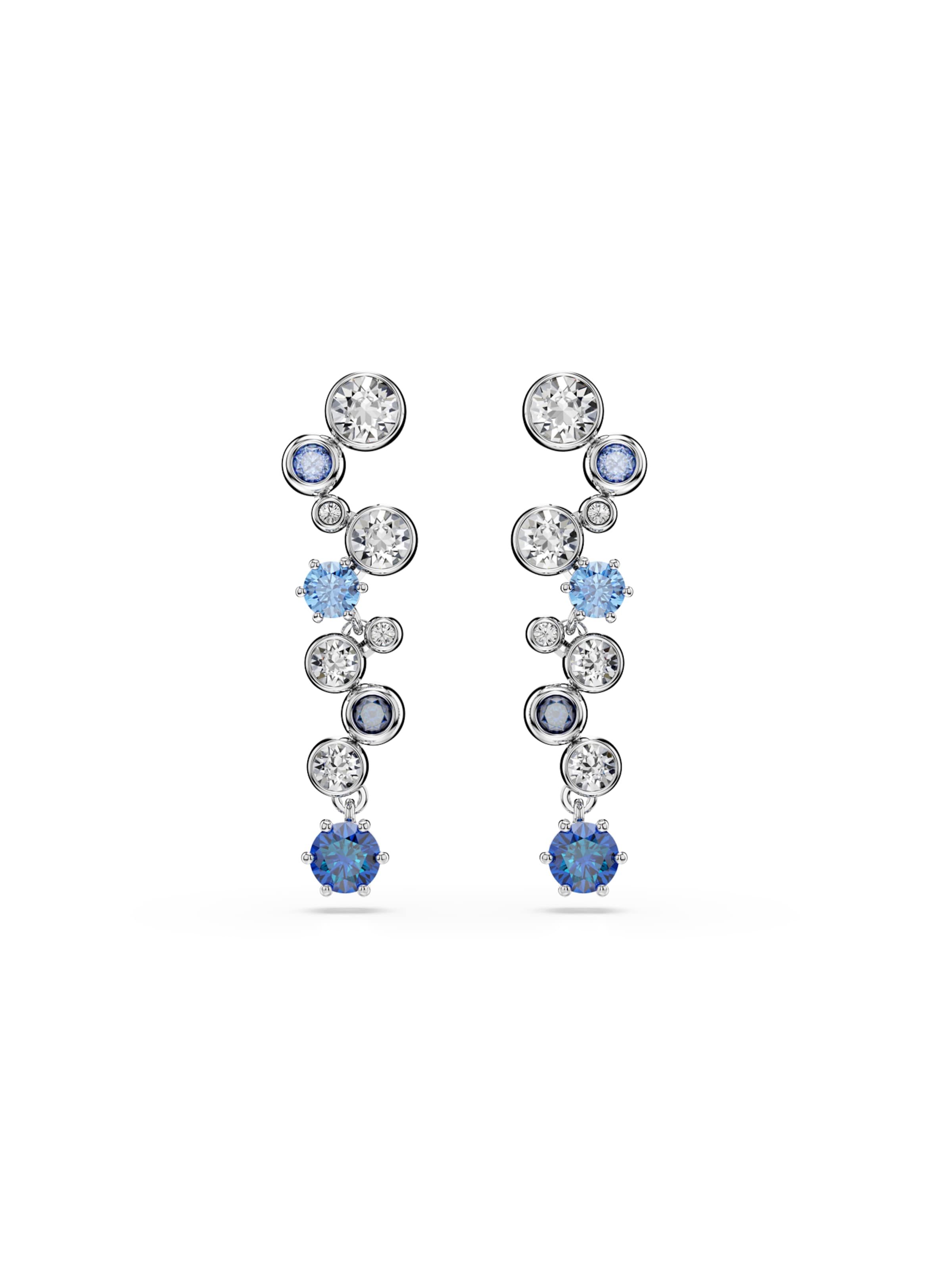 Swarovski Øreringe 'Constella' i blå: forside