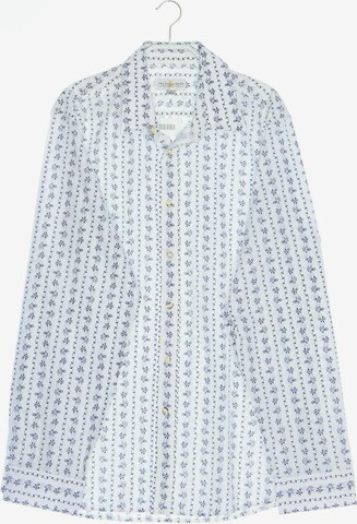 ALMSACH Button Up Shirt in L in White: front