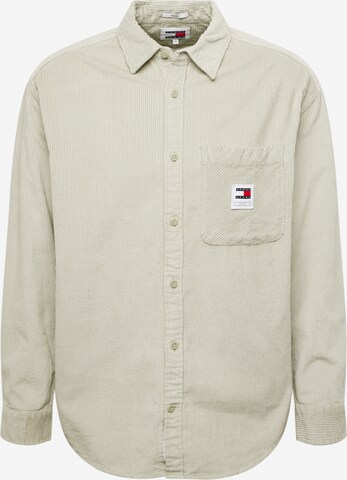 Chemise Tommy Jeans en gris : devant