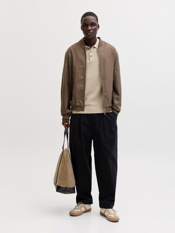 JACK & JONES Between-Season Jacket 'JPRBLALEISTER' in Brown