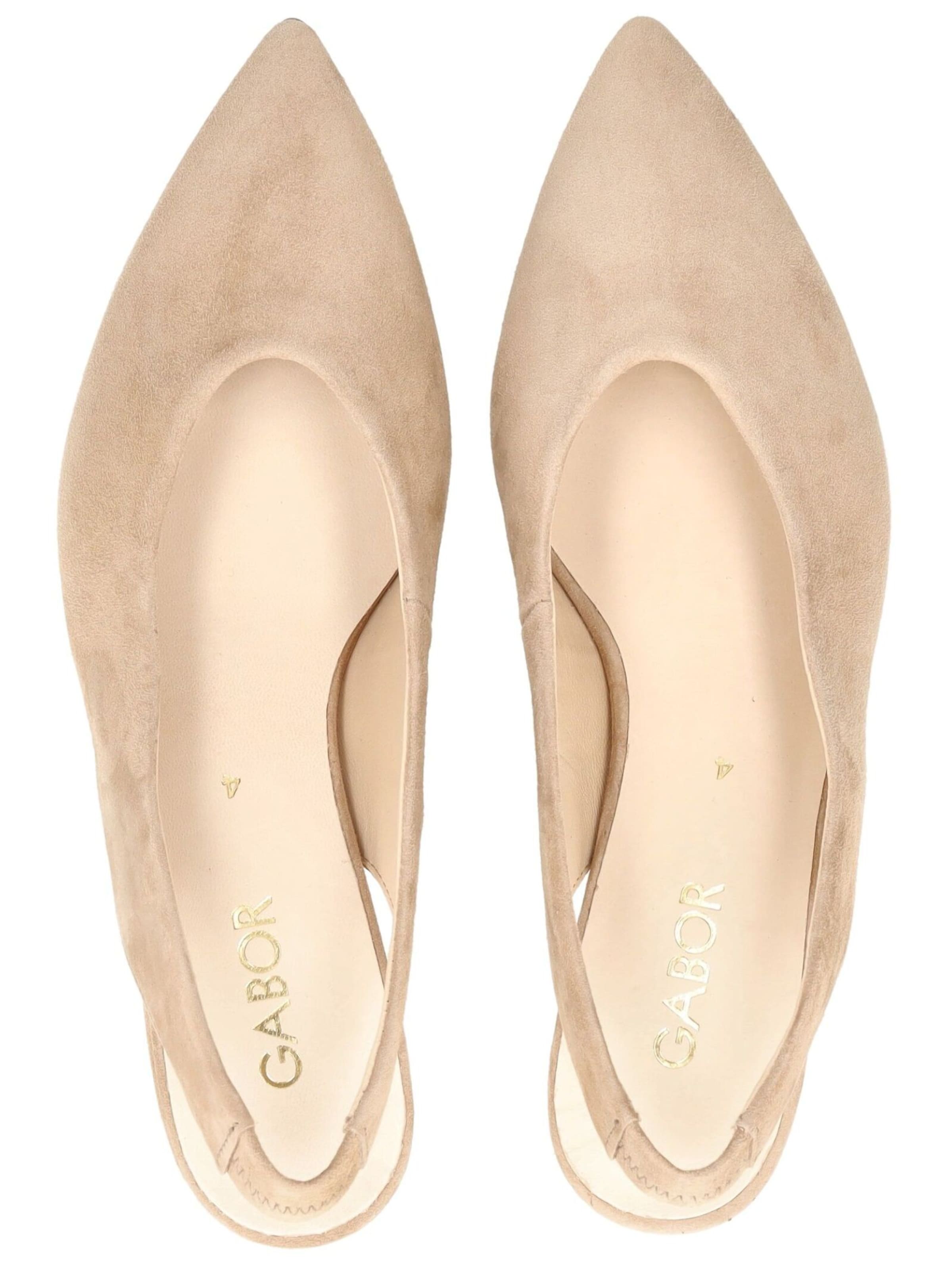 Décolleté sling di GABOR in beige