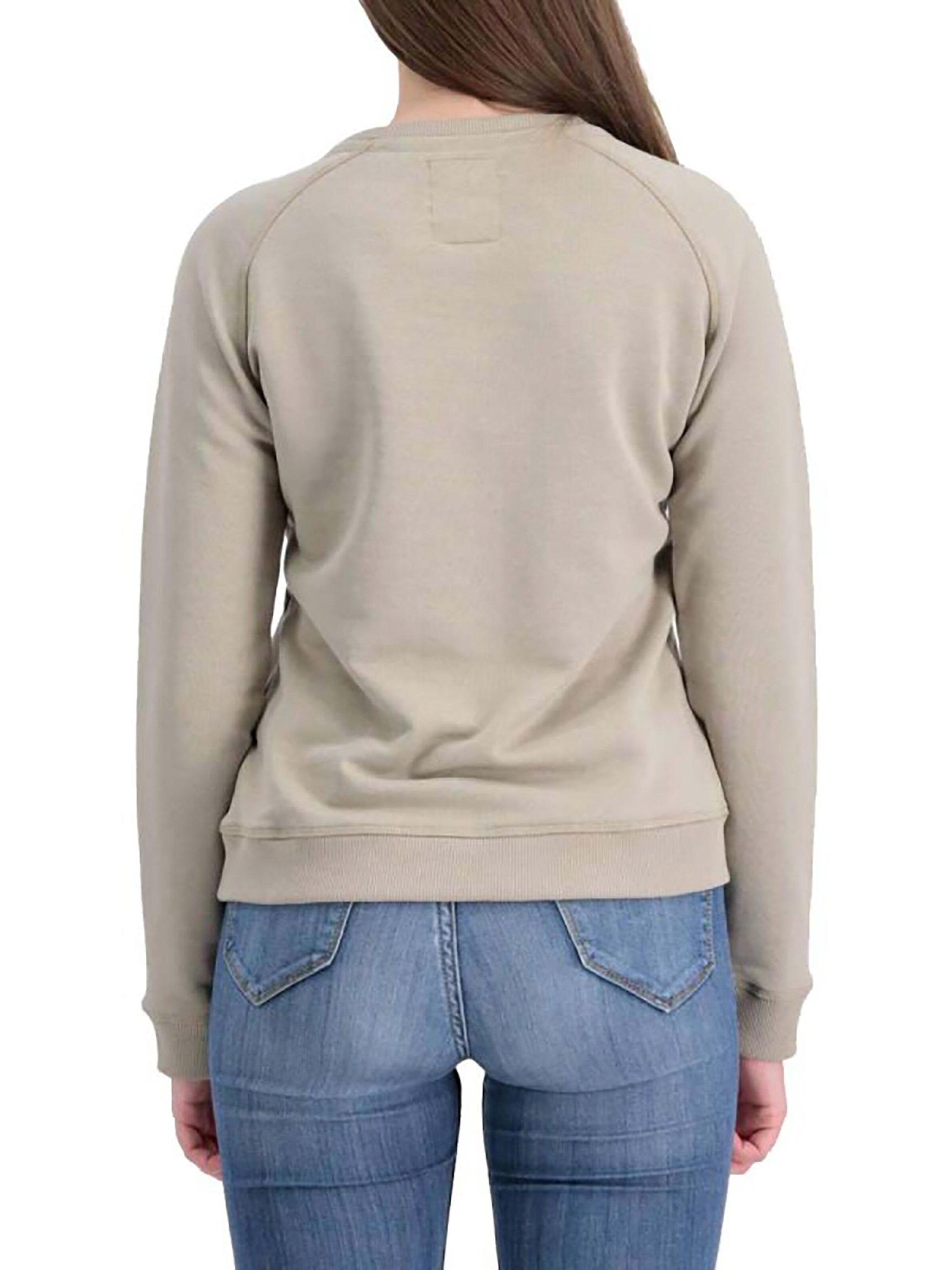 ALPHA INDUSTRIES Sweatshirt 'Basic' in Beige