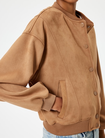 Koton Between-Season Jacket in Beige