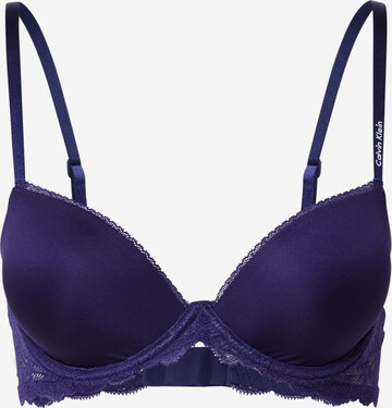 Invisible Soutien-gorge Calvin Klein Underwear en bleu : devant