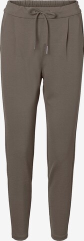 VERO MODA Pleat-Front Pants 'Eva' in Grey: front