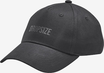 Dropsize Шапка с козирка в сиво: отпред