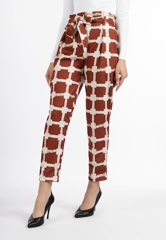 faina - regular Pantalón en naranja