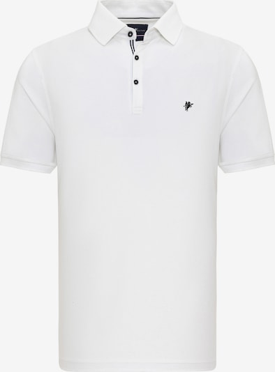 DENIM CULTURE Koszulka 'Draven' w kolorze czarny / białym, Podgląd produktu