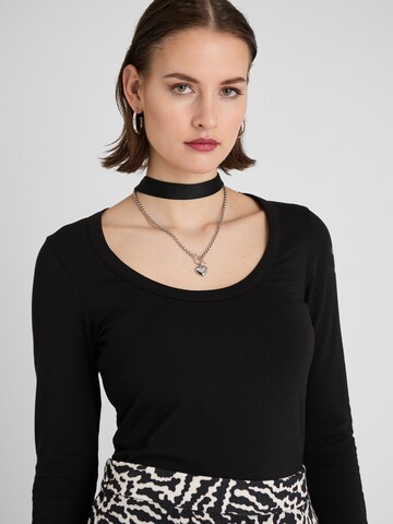 Guido Maria Kretschmer Women - Camiseta 'Luisa' en negro