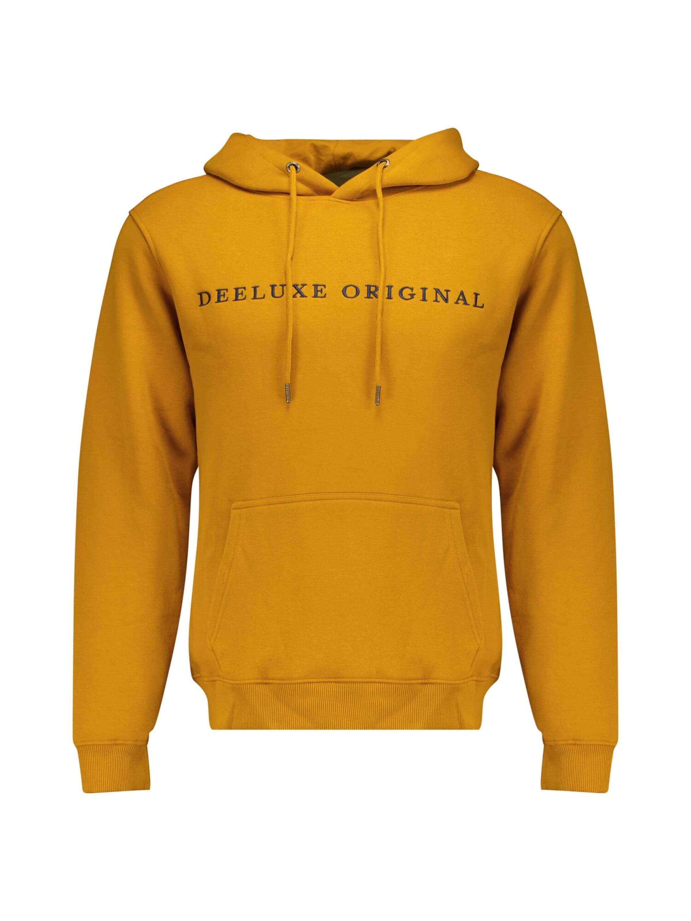 Sweat 'BEN' Deeluxe en jaune : devant