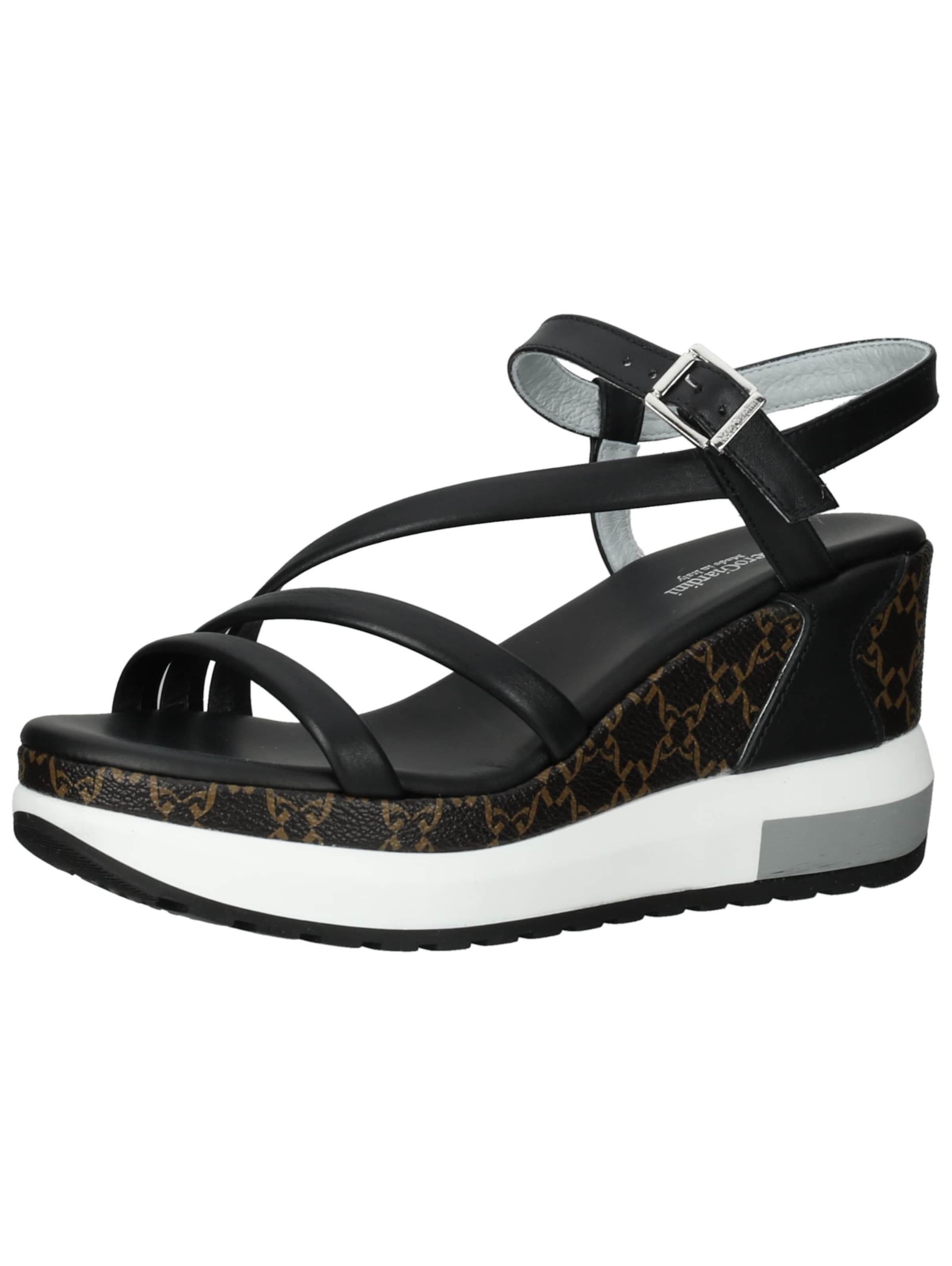 Sandales Nero Giardini en noir : devant