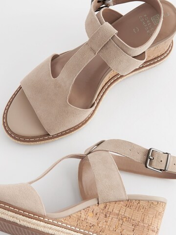 Next Strap sandal in Beige