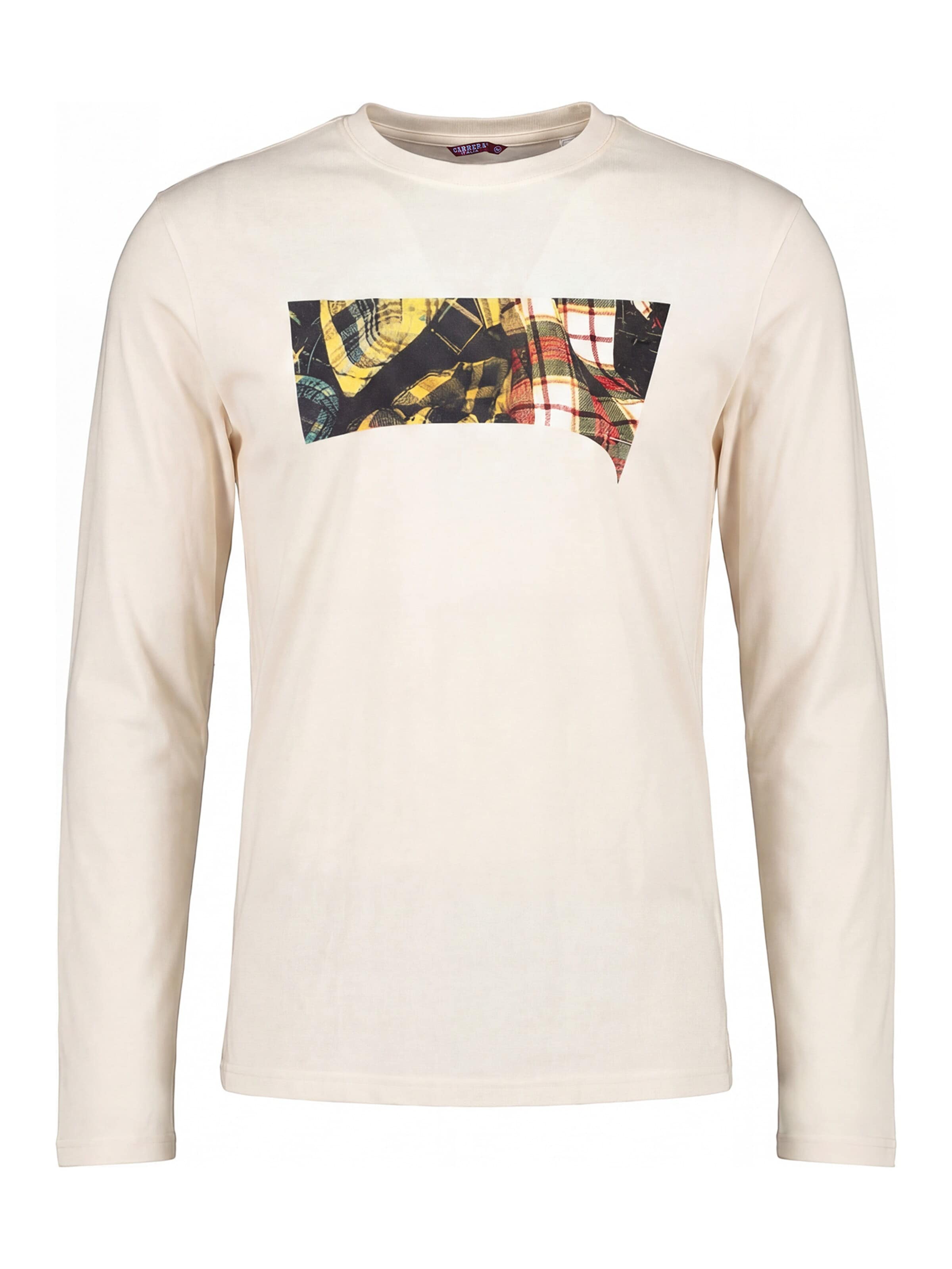 Carrera Jeans Shirt 'Logo Print' in White: front
