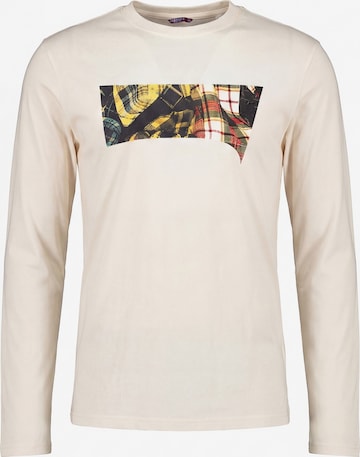 Carrera Jeans Shirt 'Logo Print' in White: front