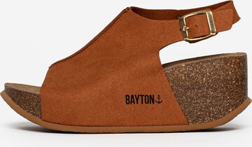 Bayton Sandal 'Cruz' i brun: framsida