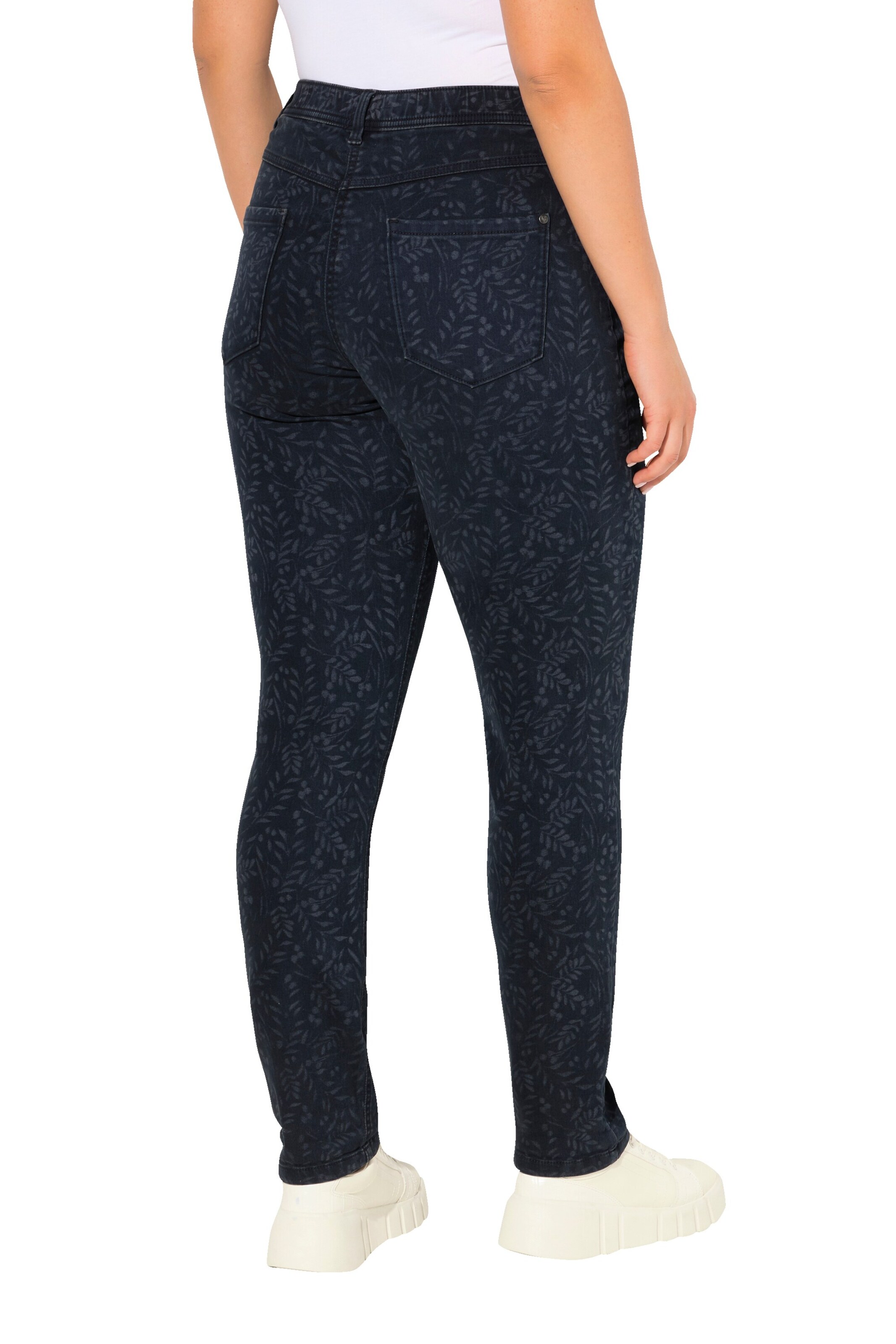 Ulla Popken Slimfit Jeans in Blauw