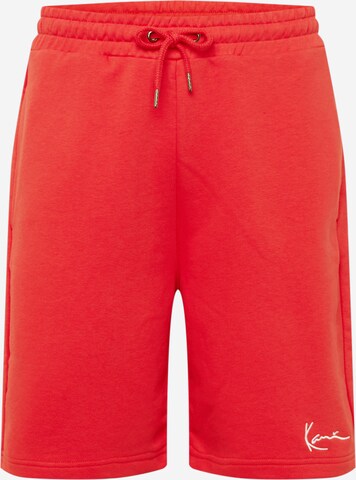 Karl Kani Pants in Red: front