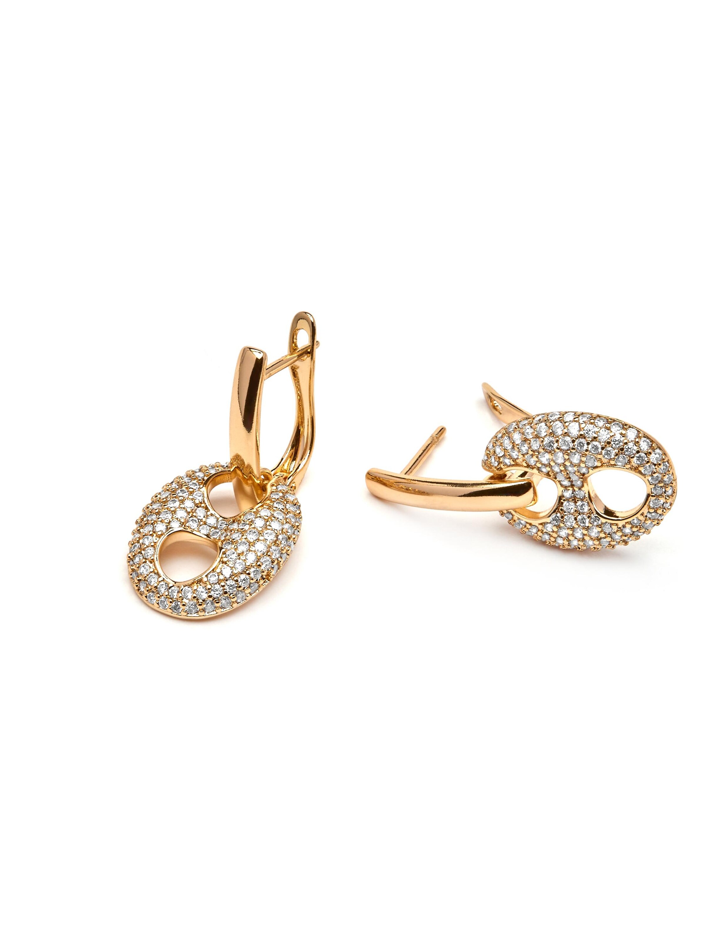 Luxenter Earrings 'Memat' in Gold