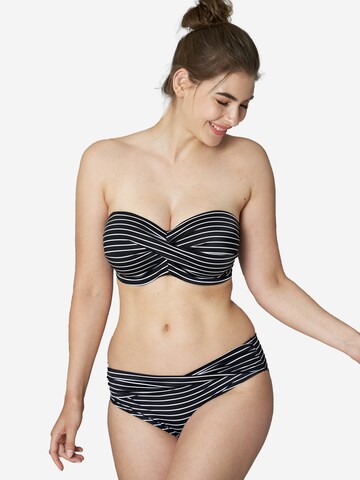 SugarShape Bandeau Bikinitop 'Monaco' in Schwarz