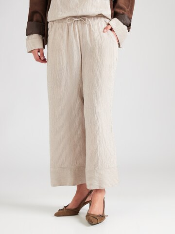 COMMA Loosefit Kalhoty – šedá: přední strana