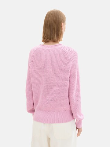 TOM TAILOR DENIM Sweater in Pink