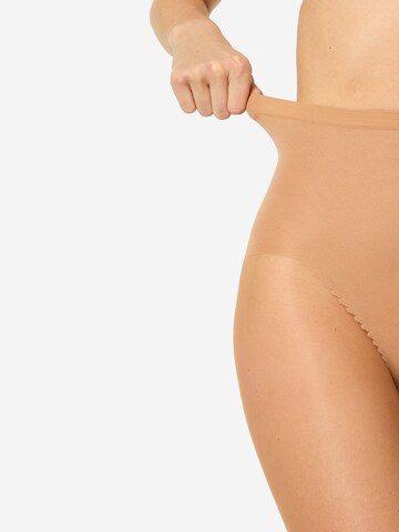 Nur Die Feinstrumpfhose 'Seidenfein In Shape 15 DEN' in Beige
