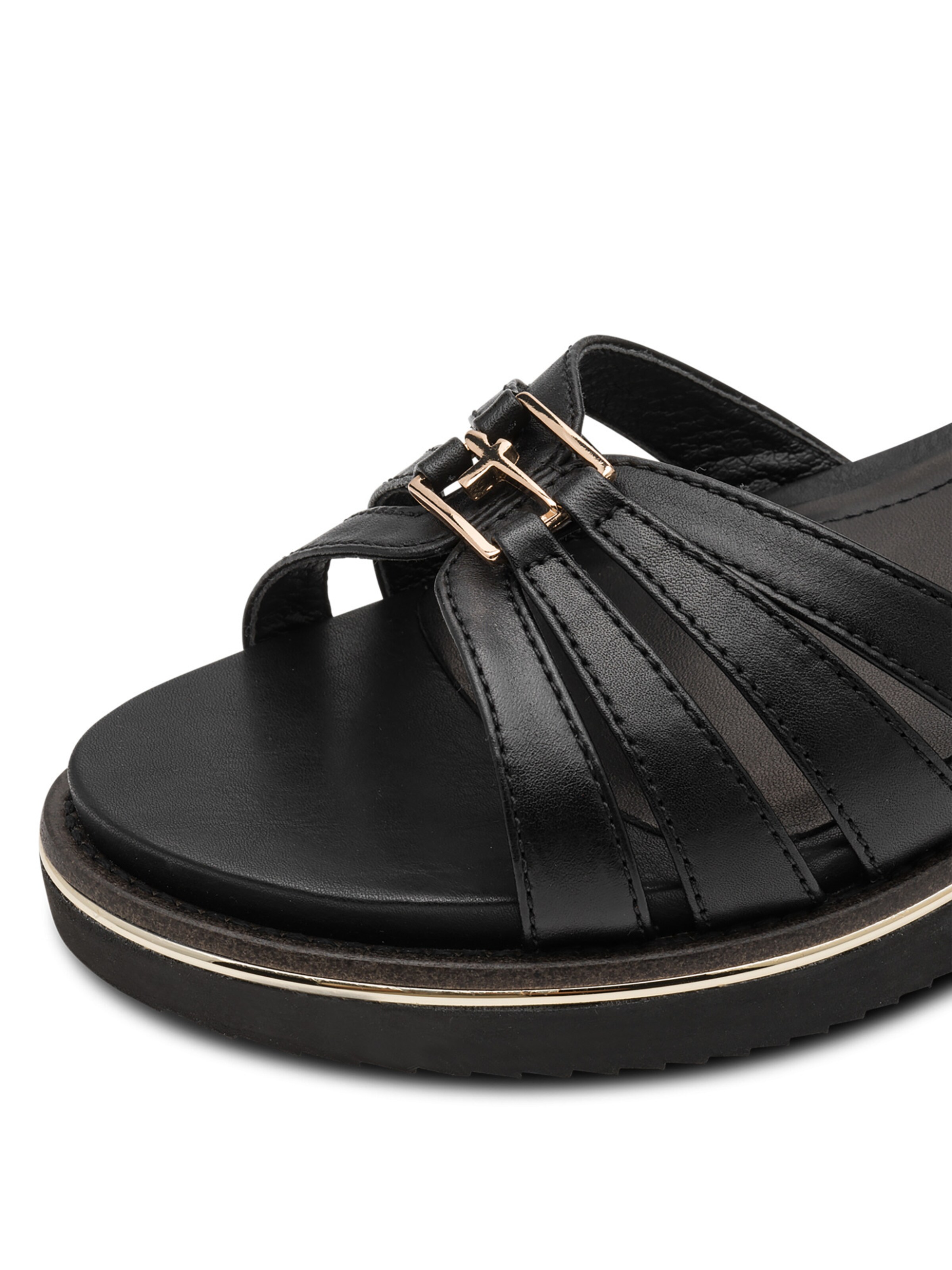 Tamaris - Sandálias com tiras em preto