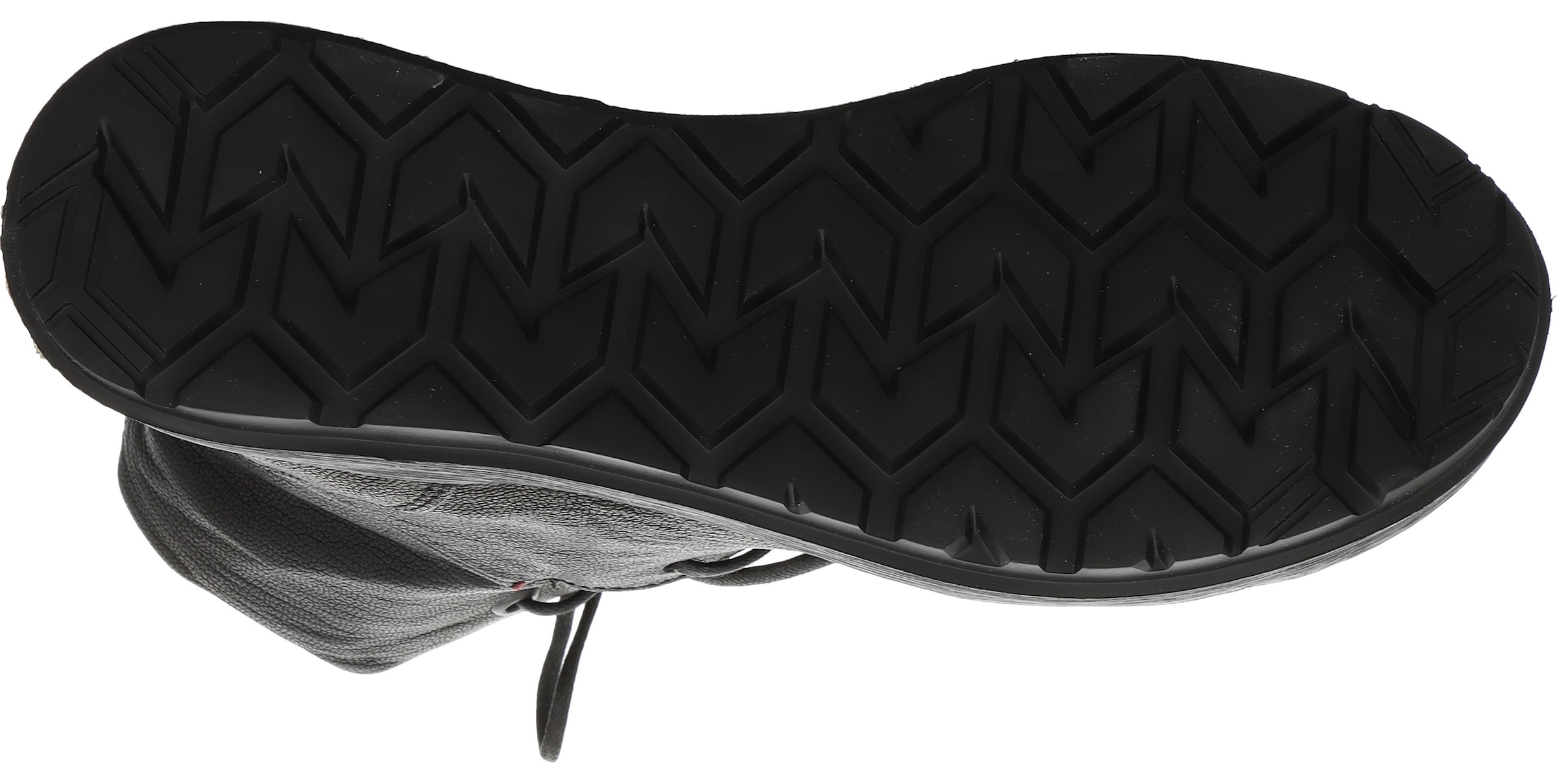 THINK! Schnürstiefelette in Schwarz