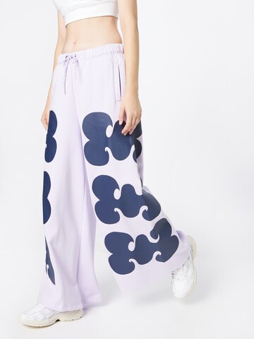 ADIDAS SPORTSWEAR Wide Leg Sporthose 'Marimekko ' in Lila: predná strana