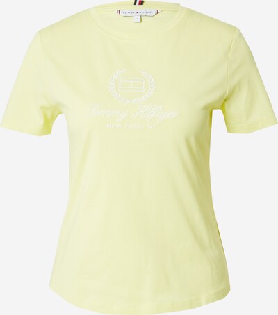 TOMMY HILFIGER T-shirt i limone / vit, Produktvy