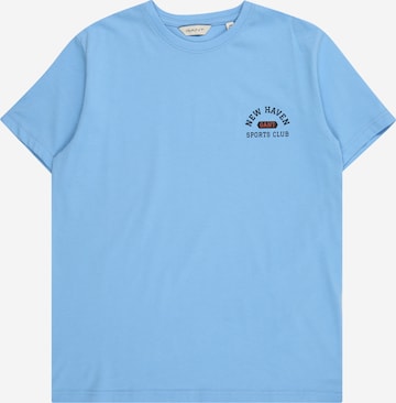 GANT T-shirt i blå: framsida