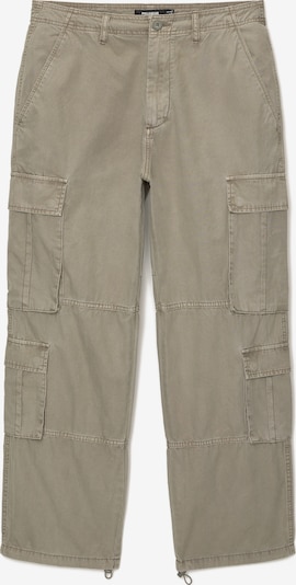 Pull&Bear Pantalon cargo en taupe, Vue avec produit