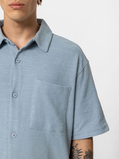 VAMOS CLO Button Up Shirt 'Moselle' in Smoke blue, Item view
