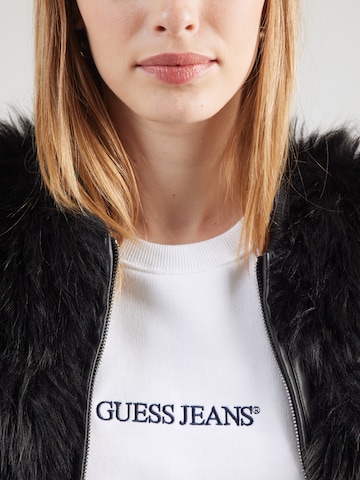 Felpa di GUESS JEANS in bianco