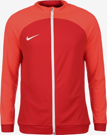 NIKE Athletic Jacket in Red: front