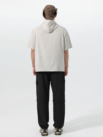 YOUTHUP Shirt 'Kopffrei' in Beige